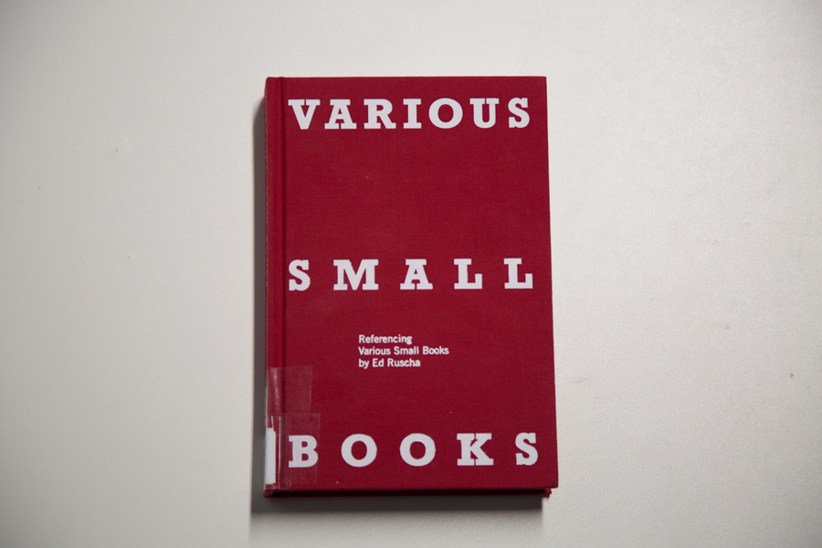 edruscha-varioussmallbooks