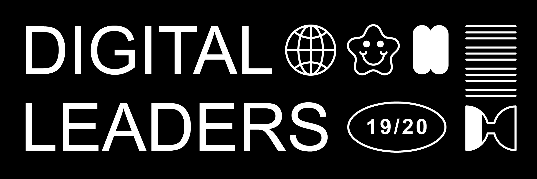 Graphic ident for the Digital Leaders programme